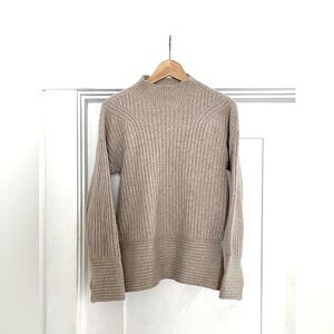Tan sweater; Club Monaco; Size M
